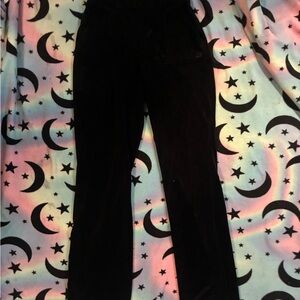 Juicy Couture Black Velvet Pants